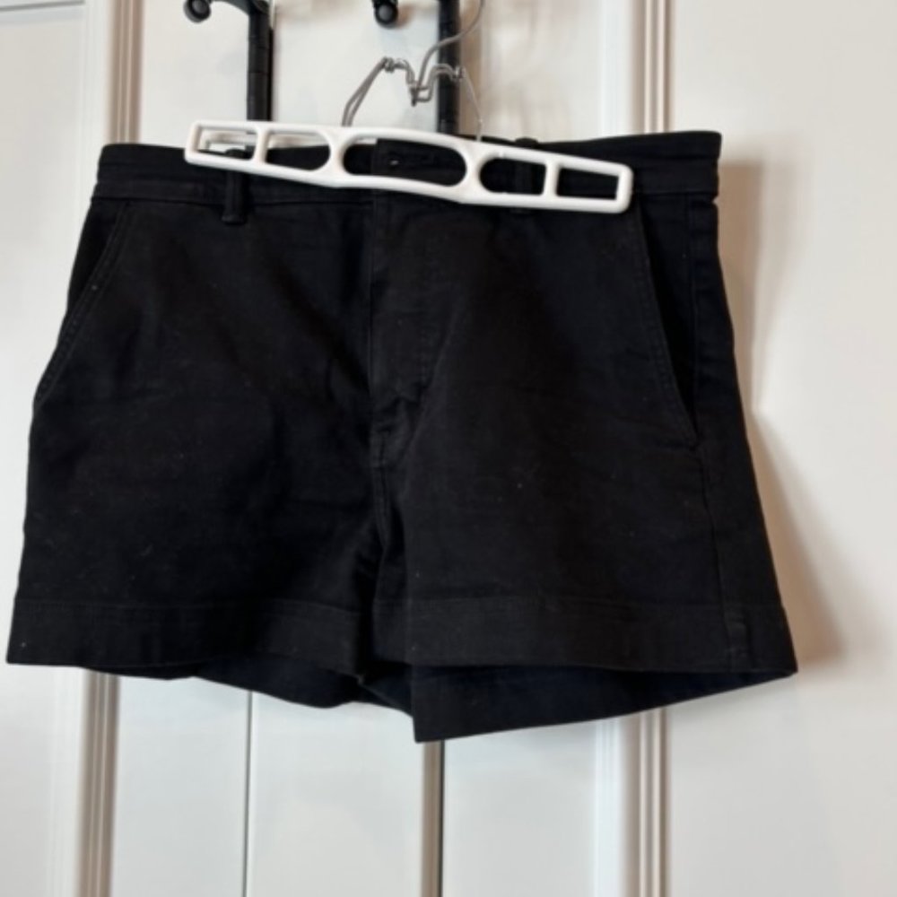 Everlane Cotton Twill Short Black